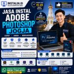 Jasa Instal Adobe Photoshop Jogja profesional cepat aman bergaransi bisa panggilan oleh Instalin.id