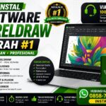 Banner Jasa Instal Software CorelDRAW Murah #1 dari Instalin.id untuk instal CorelDRAW, aktivasi lisensi, instal font, dan perbaikan error via remote online.