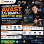 Jasa Instal Software Avast Ransomware Decryption Tools cepat aman bergaransi bisa remote online oleh Instalin.id