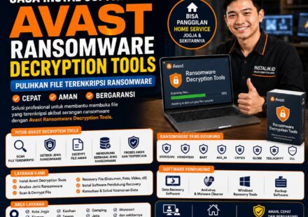 Jasa Instal Software Avast Ransomware Decryption Tools cepat aman bergaransi bisa remote online oleh Instalin.id