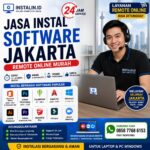 Jasa Instal Software Jakarta remote online murah 24 jam cepat aman profesional oleh Instalin.id