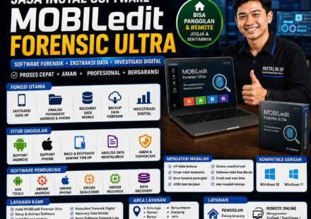 Jasa Instal Software MOBILedit Forensic Ultra profesional cepat aman bergaransi bisa remote online oleh Instalin.id