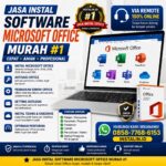 Banner Jasa Instal Software Microsoft Office Murah #1 dari Instalin.id untuk instal Office, aktivasi, setting Outlook, dan perbaikan error via remote online.