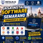 Jasa Instal Software Semarang termurah dan cepat bisa remote online untuk laptop dan PC oleh Instalin.id
