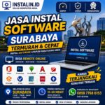 Jasa Instal Software Surabaya termurah dan cepat bisa remote online untuk laptop dan PC oleh Instalin.id