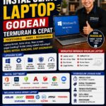Jasa Instal Ulang Laptop Godean termurah dan cepat profesional bergaransi bisa panggilan oleh Instalin.id