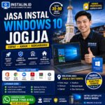 Jasa Instal Windows 10 Jogja profesional cepat aman bergaransi bisa panggilan oleh Instalin.id