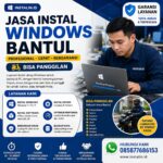 Jasa Instal Windows Bantul profesional bisa panggilan cepat bergaransi oleh Instalin.id