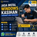 Jasa Instal Windows Kasihan profesional cepat aman bergaransi bisa panggilan oleh Instalin.id