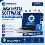 Jasa Instal Software Online via Remote terpercaya oleh Instalin.id dengan layanan cepat, aman, dan profesional via WhatsApp 081226749910.