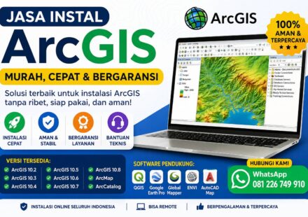 Jasa Instal ArcGIS Murah dan Bergaransi untuk Mahasiswa, Peneliti, dan Profesional GIS dengan layanan online seluruh Indonesia.