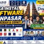 Jasa Instal Software Denpasar termurah dan cepat bisa remote online untuk laptop dan PC di Bali oleh Instalin.id