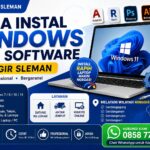 Jasa Instal Windows dan Software Minggir Sleman melayani instal ulang Windows, Microsoft Office, AutoCAD, Adobe, CorelDRAW, dan software lainnya dengan layanan panggilan serta remote online.